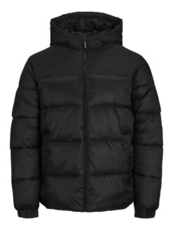 Jack & Jones Jack & Jones Plus Toby Padded Jacket - Black -Barbou Clothing Shop VKO5C SQ5 0000000004 BLACK MDd1