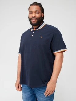 Jack & Jones Jack & Jones Plus Paulos Polo Shirt - Black