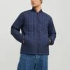 Jack & Jones Jack & Jones City Lightweight Padded Bomber Jacket - Navy -Barbou Clothing Shop VKO6L SQ1 0000000048 NAVY MDf