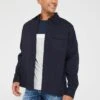 Jack & Jones Jack & Jones Double Pocket Overshirt - Navy -Barbou Clothing Shop VKO77 SQ1 0000000048 NAVY MDf
