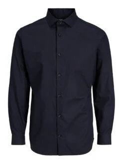 Jack & Jones Premium Non-Iron Long Sleeve Slim Fit Shirt - Black -Barbou Clothing Shop VKO79 SQ6 0000000004 BLACK MDd2