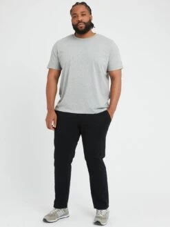 Jack & Jones Jack & Jones Plus Marco Dave Slim Fit Chinos - Black -Barbou Clothing Shop VKO7J SQ3 0000000004 BLACK MDo