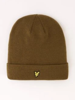 Lyle & Scott Beanie Hat - Khaki