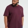 Lyle & Scott Lyle & Scott Big & Tall Plain T-Shirt - Dark Red 2 Lyle & Scott Lyle & Scott Big & Tall Plain T-Shirt - Dark Red -Barbou Clothing Shop VKRZ7 SQ1 0000000315 DARK RED MDf