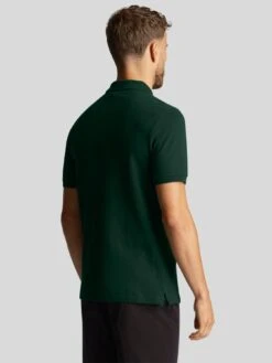 Lyle & Scott Regular Fit Logo Polo Shirt - Green -Barbou Clothing Shop VKUKG SQ2 0000000630 DARK GREEN MDb
