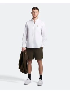 Lyle & Scott Lyle & Scott Big & Tall Oxford Shirt - White -Barbou Clothing Shop VKUKX SQ3 0000000013 WHITE MDo