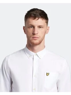 Lyle & Scott Lyle & Scott Big & Tall Oxford Shirt - White -Barbou Clothing Shop VKUKX SQ4 0000000013 WHITE MDd