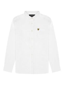 Lyle & Scott Lyle & Scott Big & Tall Oxford Shirt - White -Barbou Clothing Shop VKUKX SQ5 0000000013 WHITE MDd1
