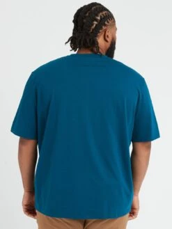 Lyle & Scott Lyle & Scott Big & Tall Plain T-Shirt - Dark Blue -Barbou Clothing Shop VKUL4 SQ2 0000000354 DARK BLUE MDb