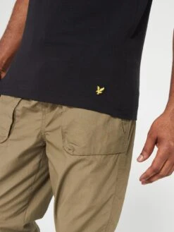 Lyle & Scott Lyle & Scott 3-Pack Maxwell Short Sleeve T-Shirts - Black -Barbou Clothing Shop VKUO1 SQ5 0000000004 BLACK MDd