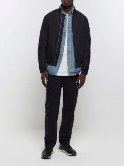 River Island Supernova Cargo Trouser -Barbou Clothing Shop VKUOR SQ3 0000000004 BLACK MDo