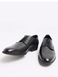 River Island Formal Point Derby - Black -Barbou Clothing Shop VKUQV SQ4 0000000004 BLACK SLf