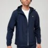Lyle & Scott Lyle & Scott Zip Through Hooded Jacket - Navy -Barbou Clothing Shop VKUQX SQ1 0000000048 NAVY MDf