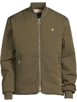 Lyle & Scott Lyle & Scott Quilted Liner Jacket - Khaki -Barbou Clothing Shop VKUR1 SQ5 0000000058 KHAKI MDd1
