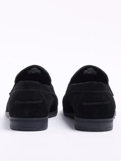 River Island Suede Tassel Loafer - Black -Barbou Clothing Shop VKUU0 SQ3 0000000004 BLACK SLb