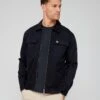 Lyle & Scott Lyle & Scott Cotton Twill Overshirt - Black