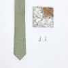 River Island Floral Tie/hankerchief/cufflink Set -Barbou Clothing Shop VKUVL SQ1 0000003112 LIGHT GREEN SLf