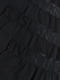 River Island Drench Waistband Trunk 4 Pack - Black -Barbou Clothing Shop VKUVU SQ4 0000000004 BLACK SLd1