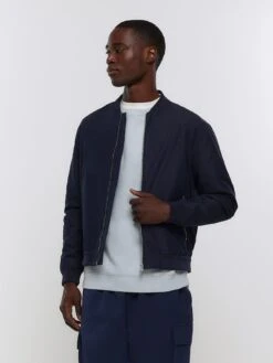 River Island Cotton Bomber