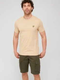 Lyle & Scott Lyle & Scott Plain T-Shirt - Light Brown