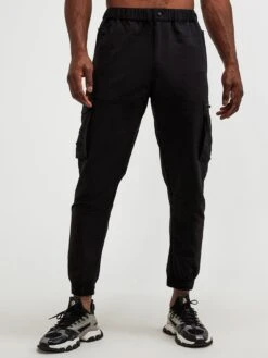 Zavetti Canada Nollizo Woven Cargo Pant - Black