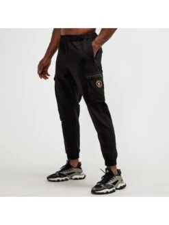 Zavetti Canada Nollizo Woven Cargo Pant - Black -Barbou Clothing Shop VL4NW SQ4 0000000004 BLACK MDd