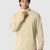 THE NORTH FACE Men's 100 Glacier 1/4 Zip - Beige -Barbou Clothing Shop VLFHT SQ1 0000000108 BEIGE MDf