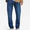 G-Star RAW G-star Mosa Straight Fit Jeans - Mid Wash