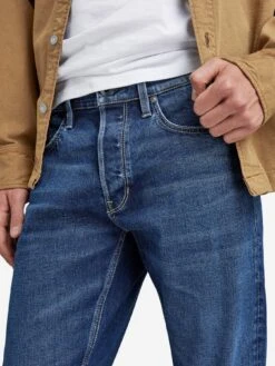 G-Star RAW G-star Mosa Straight Fit Jeans - Mid Wash -Barbou Clothing Shop VLGHJ SQ5 0000000265 MID WASH MDd