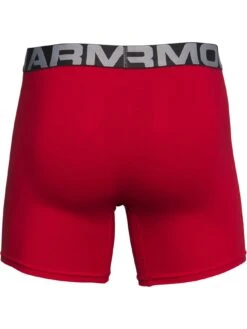 UNDER ARMOUR 3 Pack Of Charged Cotton 3 Inch Boxers - Multi -Barbou Clothing Shop VLGSP SQ5 0000000017 RED SLd2