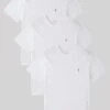 AllSaints Brace 3 Pack T-Shirts - White -Barbou Clothing Shop VM00O SQ1 0000000013 WHITE PKf