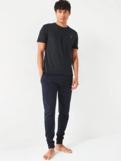 AllSaints Brace 3 Pack T-Shirts - Black -Barbou Clothing Shop VM04C SQ4 0000000004 BLACK MDo