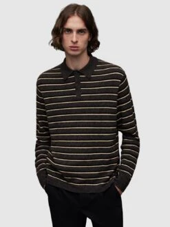 AllSaints Stafford L/S Polo