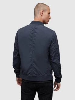 AllSaints Bassett Bomber Jacket - Dark Blue -Barbou Clothing Shop VM07D SQ4 0000000354 DARK BLUE MDb