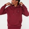 GANT Regular Fit Shield Hoodie - Red