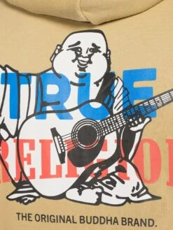 TRUE RELIGION Buddha Zip Up Hoodie - Natural  -Barbou Clothing Shop VM5OV SQ5 0000000003 NATURAL SLd