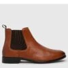 Schuh Dominic Chelsea Boot - Light Brown -Barbou Clothing Shop VM7HJ SQ1 0000001277 LIGHT BROWN SLs