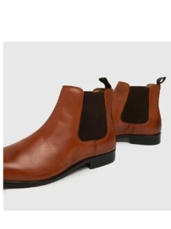 Schuh Dominic Chelsea Boot - Light Brown -Barbou Clothing Shop VM7HJ SQ3 0000001277 LIGHT BROWN SLb