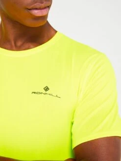 Ronhill Men's Ronhill Core Running Short Sleeved Tee  - Yellow -Barbou Clothing Shop VMHK2 SQ6 0000000076 YELLOW MDd2