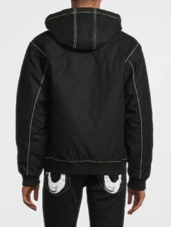TRUE RELIGION Big T Hooded Jacket - Black -Barbou Clothing Shop VN5IE SQ4 0000000004 BLACK MDb