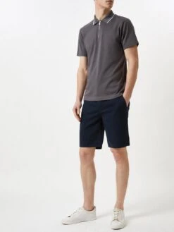Burton Menswear London Burton Classic Chino Shorts -Barbou Clothing Shop VN7U7 SQ3 0000000048 NAVY MDo