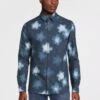 Ted Baker Cabra Photographic Floral Print Long Sleeve Shirt - Navy -Barbou Clothing Shop VNAQB SQ1 0000000048 NAVY MDf