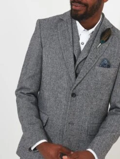 Joe Browns Tailored To Perfection Blazer - Grey -Barbou Clothing Shop VNGSN SQ3 0000000005 GREY MDo
