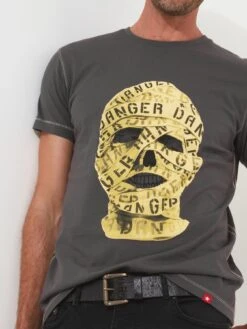 Joe Browns Caution T-shirt - Grey -Barbou Clothing Shop VNGW0 SQ4 0000000005 GREY MDd