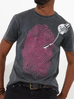 Joe Browns Music In Your Dna T-shirt - Grey -Barbou Clothing Shop VNGW4 SQ3 0000000005 GREY MDo