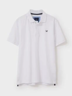 Crew Clothing Classic Pique Polo - White -Barbou Clothing Shop VNO3A SQ3 0000000013 WHITE MDo