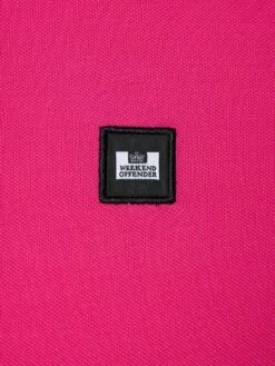 Weekend Offender Caneiros Badge Polo Shirt - Bright Pink -Barbou Clothing Shop VNQ14 SQ6 0000000368 BRIGHT PINK MDd