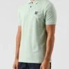 Weekend Offender Caneiros Badge Polo Shirt - Light Green -Barbou Clothing Shop VNQ2M SQ1 0000003112 LIGHT GREEN MDf