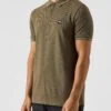 Weekend Offender Colombi Double Tipping Polo Shirt - Dark Green -Barbou Clothing Shop VNQ4A SQ1 0000000630 DARK GREEN MDf