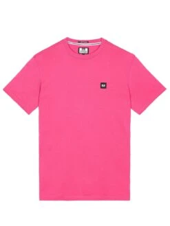 Weekend Offender Cannon Beach Badge T-Shirt - Bright Pink -Barbou Clothing Shop VNQ4K SQ4 0000000368 BRIGHT PINK MDd